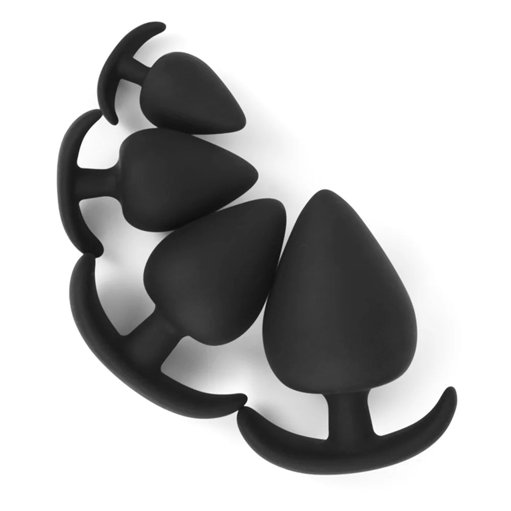 Anal Plug Sex Toy For Men Women Anal Training Clitoral Massager G Spot Stimulation Butt Plugs Adults Erotic Sex Toys for Couple