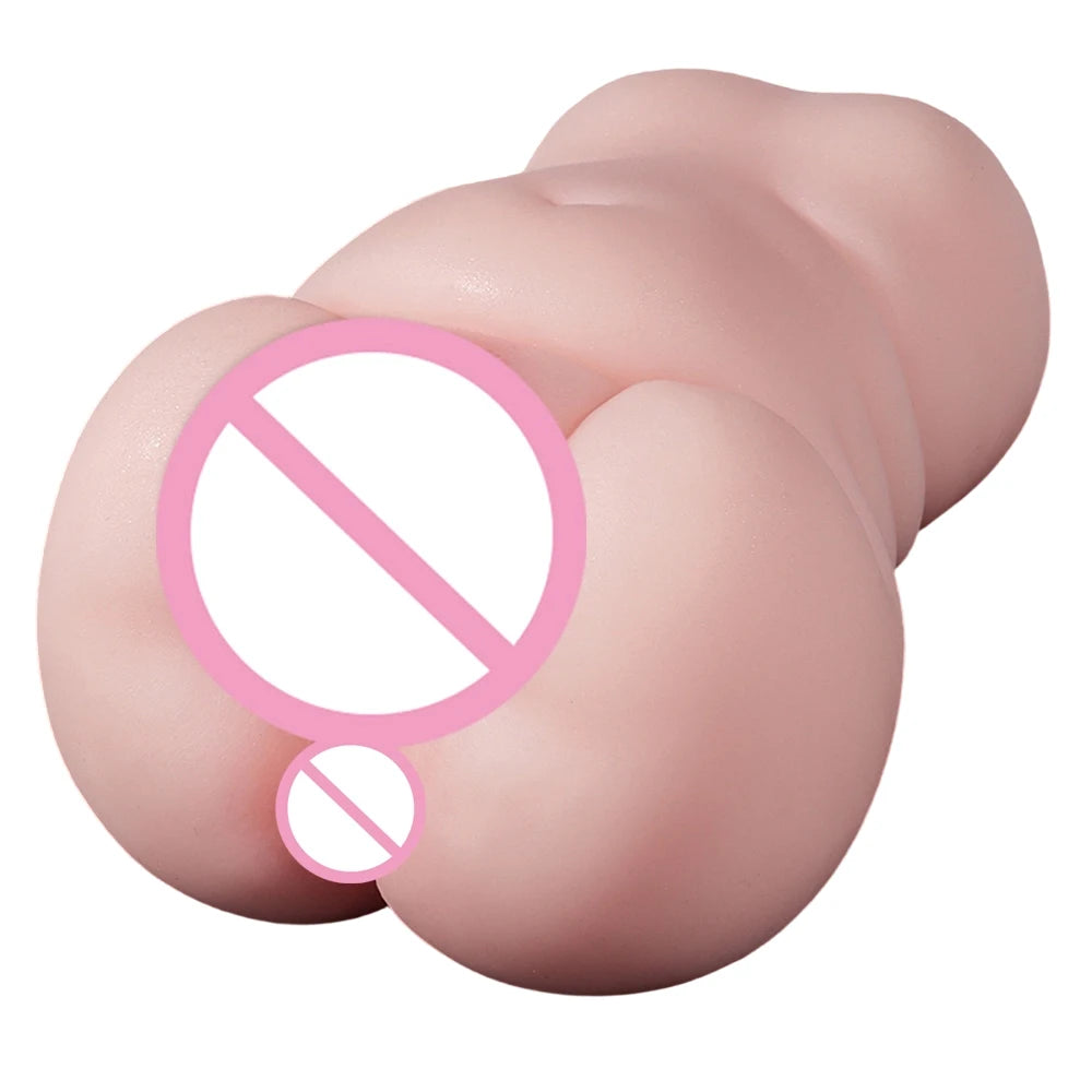 Sex Toys for Men Realistic 3D Pocket Pussy Real Vagina and Tight AnusSex Toys Silicone Adult Product Male Masturbators Cup