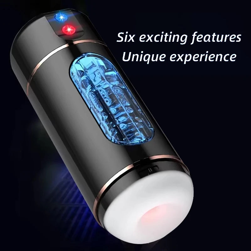 Sex Toy for Men Masturbator Cup Automatic Sucking Male Masturbator Vibration Blowjob Machine Sex Machine Penis Oral Machine