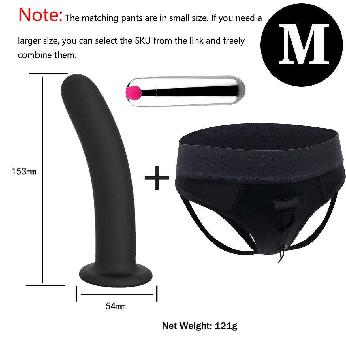 Silicone Strap On Dildo Panties, Realistic Harness Underwear with Removable Dildo for Women Lesbian Couples, Adjustable Strap-on