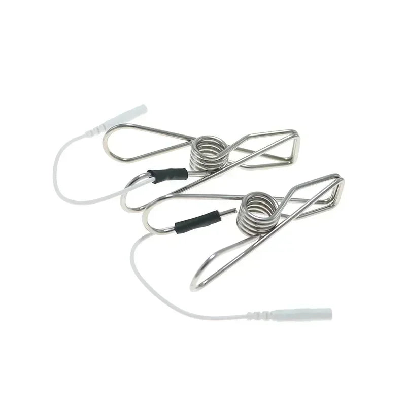 BDSM Fetish Sex Toys Electric Shock Adult Sex Toys Nipple Stimulator Electric Shock Nipple Clamps Full Body Massage SM Electric