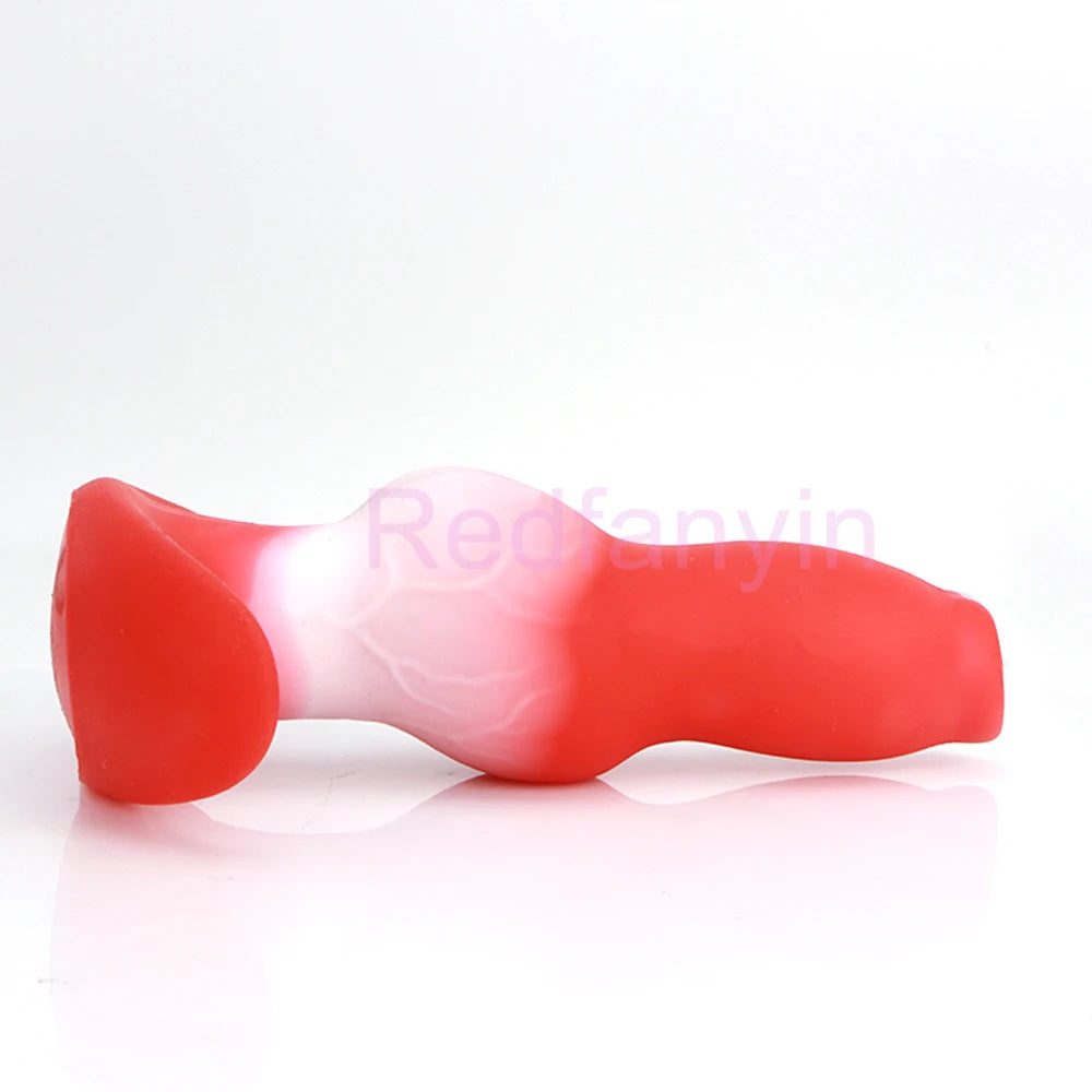 Sex Toys for Women Men Wear Anal Plug Dog Knot Style Silicone Soft Butt Plug 18+ Anal Dilation Prostate Massage Masturbation
