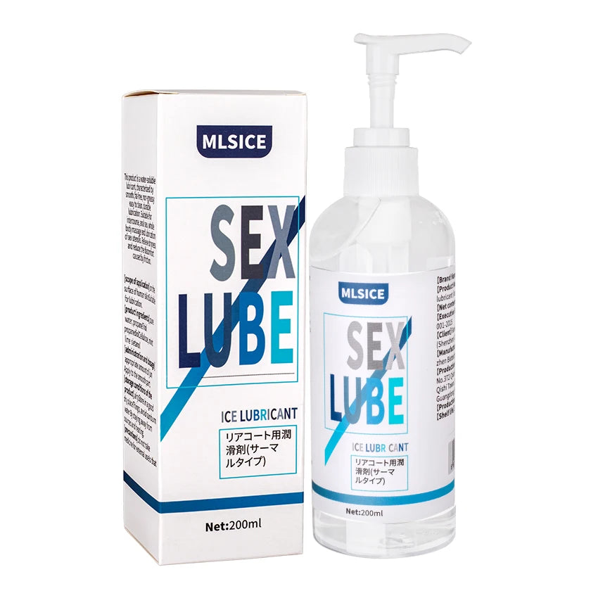 Sex Lubricant Water-based Lubricant for Sex Session 120ML/300ML Semen Lube Intimate Gel Women Men Masturbation Toys Lubrication
