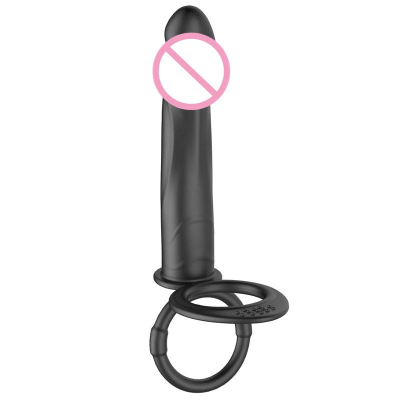 Male Woman Double Penetration Dildo Penis Vibrator Sex Toys For Couples Anal Beads Butt Plug Sex Ring G Spot Massager Adults 18+