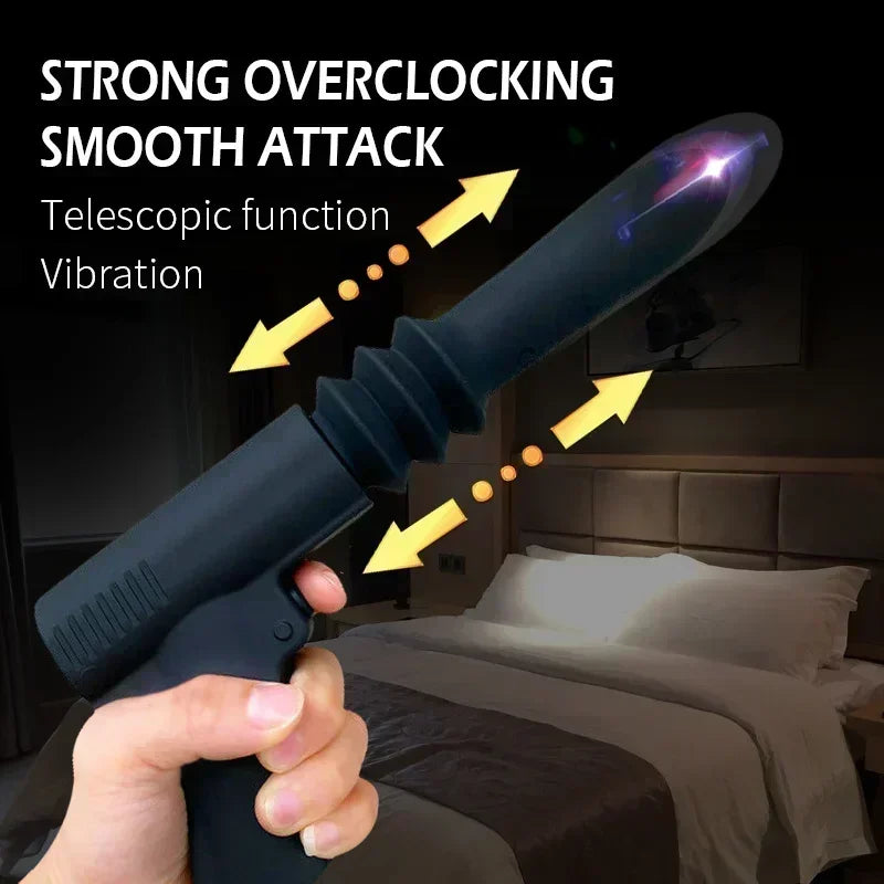 2025 Automatic Sex Machine for Women Love Vibrator Masturbation Pumping Gun for Couple Men Sex Toys for Women SM