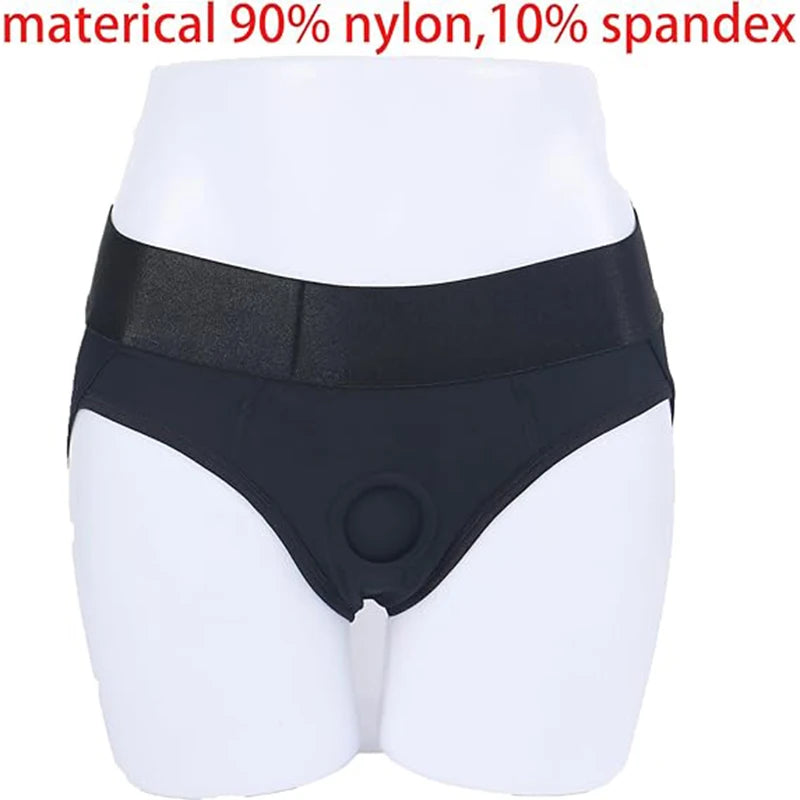 Strapon Harness Underwear Strap on Harness Underpants Strapless Panties Lesbian Undies for Men Women