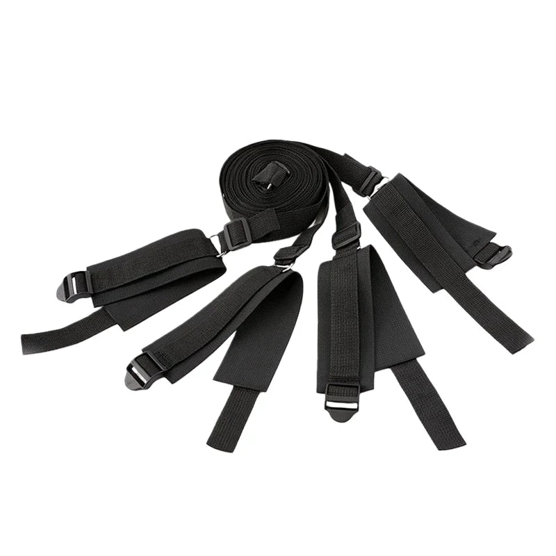 BDSM bed restraint belt set, customized for couples to engage in intimate activities, adult sex toys, bondage belts