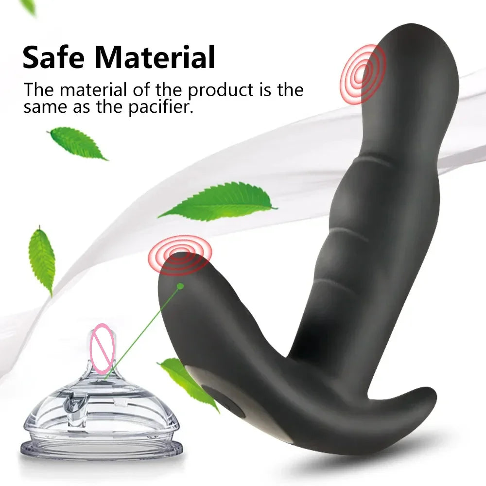 Sex Toys for Adults Anal Vibrator Powerful Prostate Masturbator Sexual Wand Massager Wireless Remote Control Adult Toy for Men
