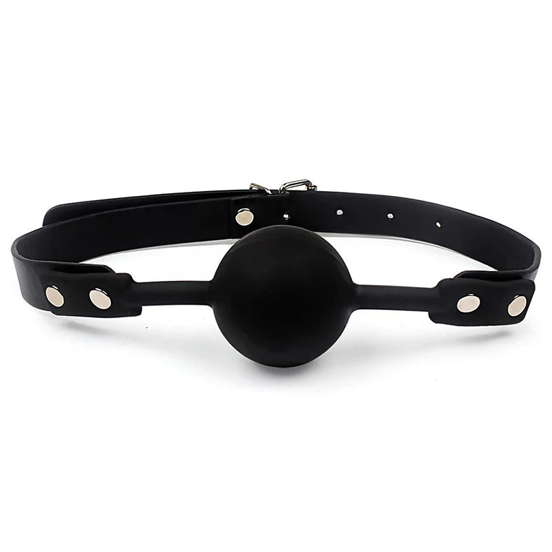 Hot！4 Colors Soft Silicone Gag Ball Woman Sexy Gag Oral Fetish Sex Toys For Couples Oral Fixation Bondage Restraints Erotic Toy