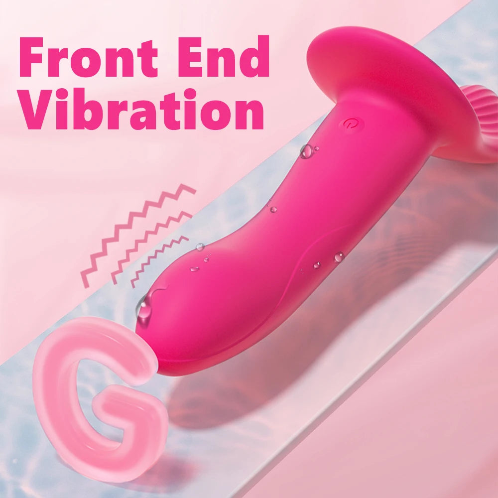 Strap On Double Headed Vibrating Dildo Adjustable Vibrator With 10 Speeds G-spot Vagina Massager Wearable Harness Sex Toy