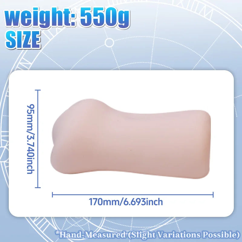 The Slow Play Goddess's refreshing design feels more like a real experience, making it the first choice for male sex toys.