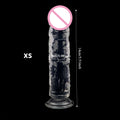 Adult Sex Toys Silicone Realistic Dildo Suction Cup Dick Waterproof Masturbators Soft  Sex Toys for Women Female Massager Porn