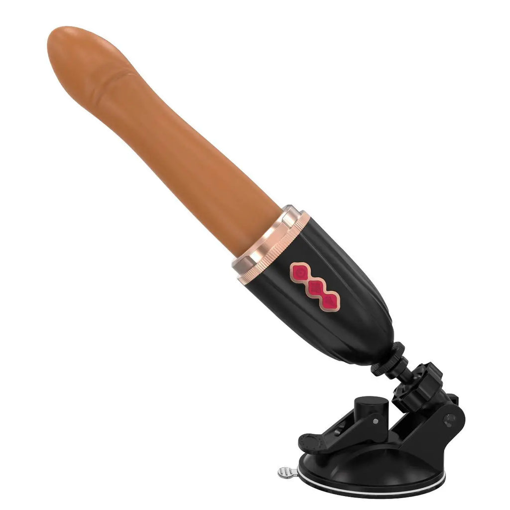 Female Masturbator Dildo Vibrator G-spot Clitoral Anal Orgasm Stimulation Automatic Retractable Massager SM Adult Sex Toy
