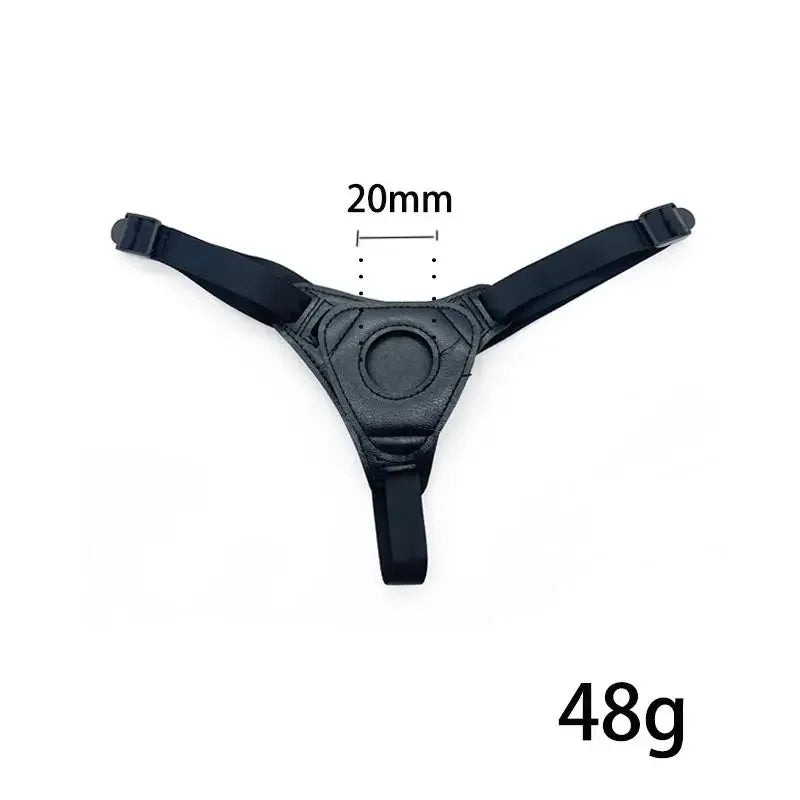 Silicone Strap On Dildo Panties, Realistic Harness Underwear with Removable Dildo for Women Lesbian Couples, Adjustable Strap-on