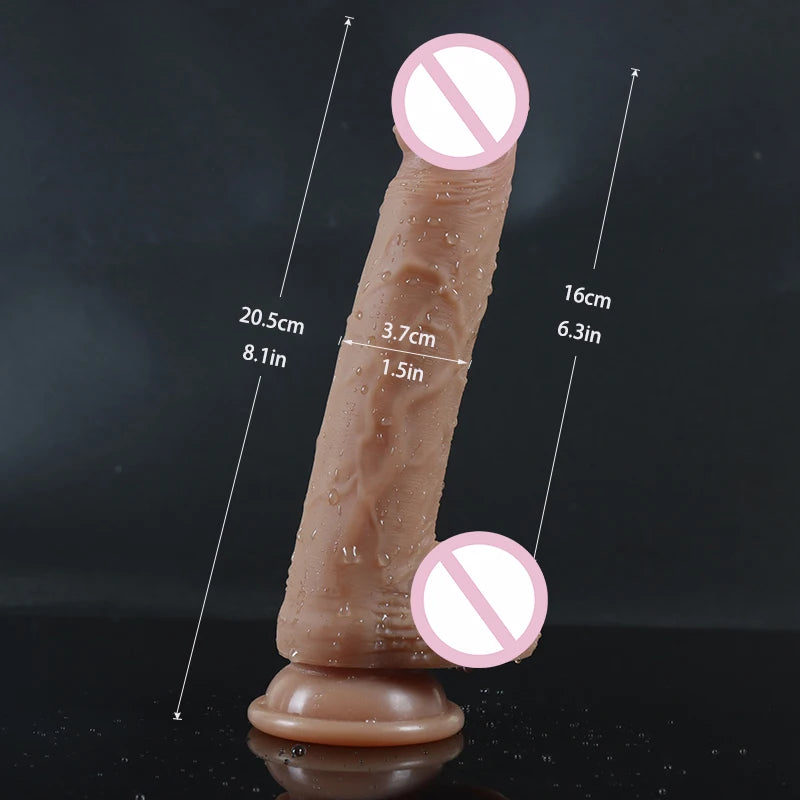 Adult Sex Toys Penis Big Dick Sex Toys for Women Hardness Comfort Dildo Liquid Silicone Rubber Dildos for Women Realistic Dildos