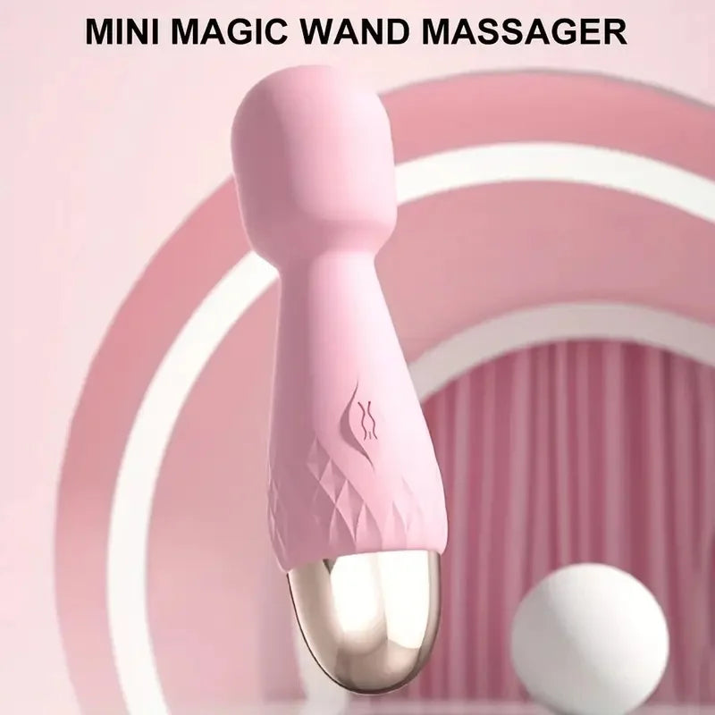 An ultra-mini sex toy for pleasure, featuring a freely rotatable head, lightweight and portable design, and 10 vibration modes
