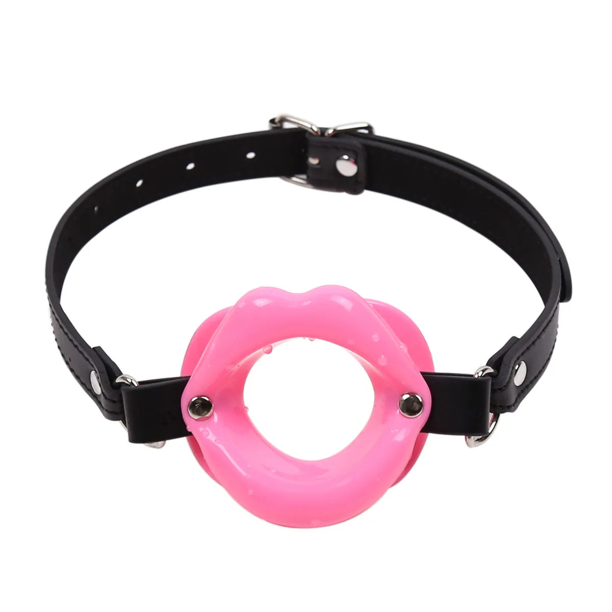 BDSM Ball Gag for Submissive Silicone Slave Throat Mouth Open Gags PU Leather Harness,Bondage Restraints,Sex Toys for Couples