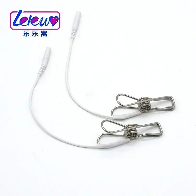 BDSM Fetish Sex Toys Electric Shock Adult Sex Toys Nipple Stimulator Electric Shock Nipple Clamps Full Body Massage SM Electric