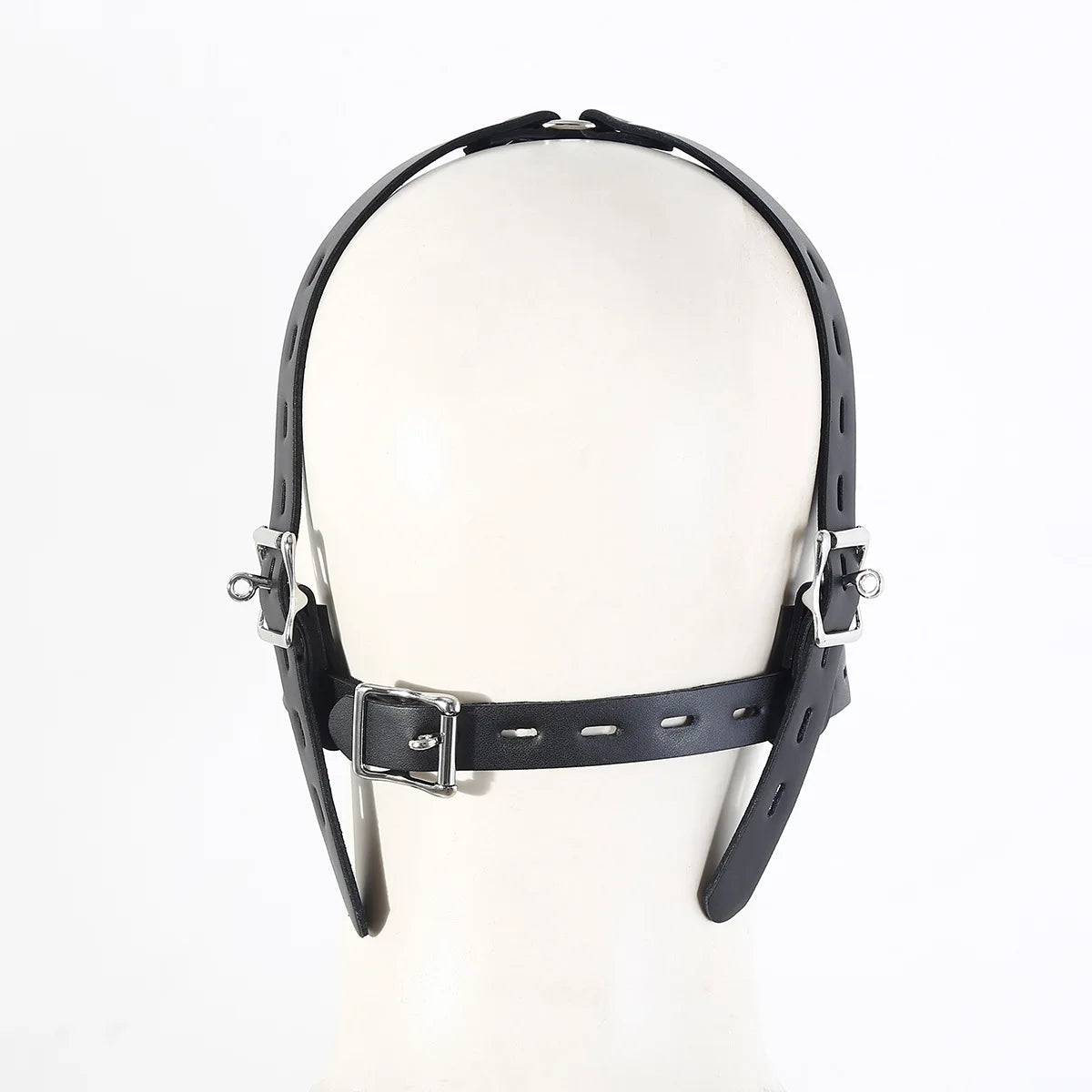 bdsm Sex Metal Integrated Mouth Gag with Adjustable Nose Hook Expansion Plug Sex Toys for Couple SM Games Adult Toys