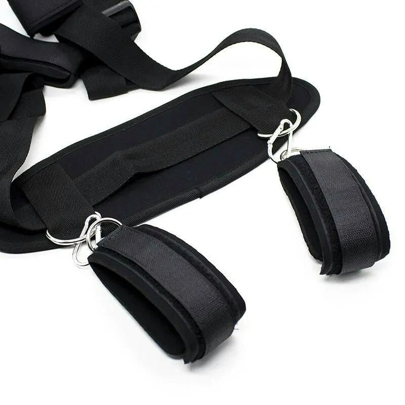 Bdsm Bondage Set Restraint Adult Game Handcuff Neck Collar Wrist Mouth Gag Strap Fetish SM Sex Toy For Woman Couples No Vibrator