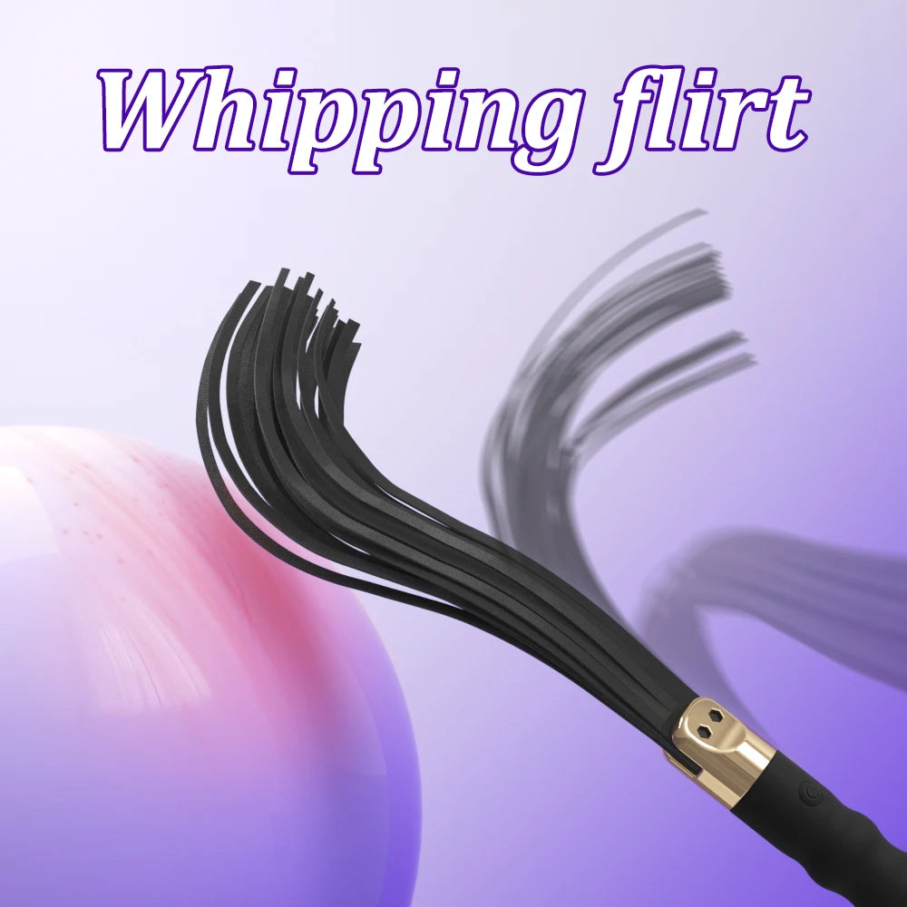 BDSM Leather Sex Whip Adults Anal Vibrator G Spot Massage SM Paddle Adult Play Bedroom Spanking Restraint Bondage Role Play 18+