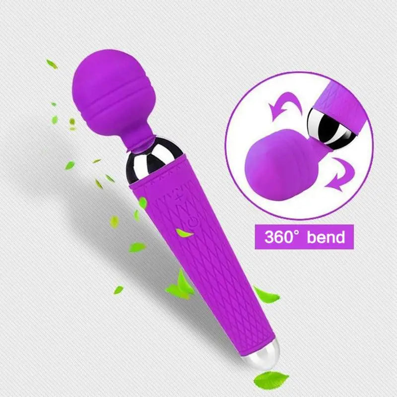 Vibrator Sex Toys For Woman 18+ G Spot Massager Powerful Magic Wand Clitoris Stimulator Vibrating Dildo Female Sex Products