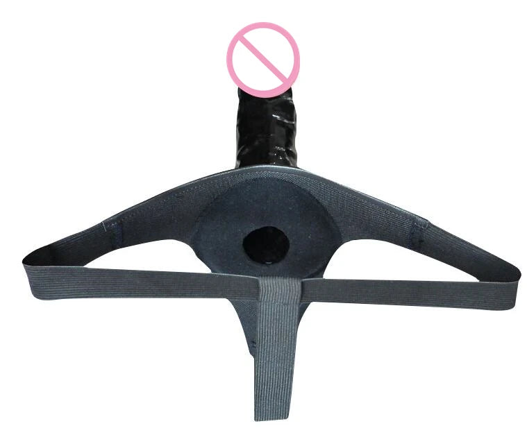Strap on hollow Dildo Pants lesbian Anal cock Ultra Elastic G-Spot Erection Assist Harness Penis Real Dick Sex Toy for man