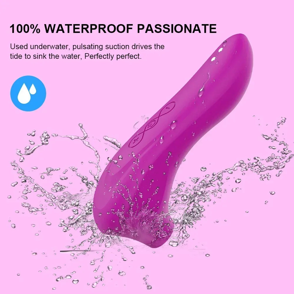 Sex Toys Sucking Vibrator Female Nipple Oral Sucker Clitoris Vibration Stimulator Sex Toy for Women Sexy Adults Supplies 18+