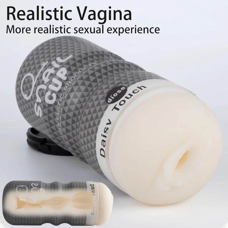Male masturbator, Masturbation Cup, Male masterburbater，Penis Stroker, Pussy Sex, Oral Sex,Anal Sex 3 Mode Male Sex Toys (Anal)
