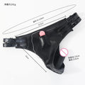 Strap-On Thong with Inner Dildo,Detachable Vaginal Anal Plug Sex,Women Masturbation,Chastity Panties,BDSM Toys