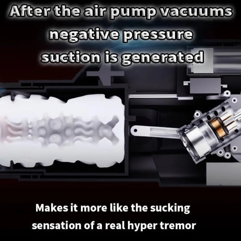 Male masterburbaters Sex Toys Male Masterbator Men Pocket Pussy for Men  Suction Pump Sleeve Water Proof Heating Adult Sex Toys