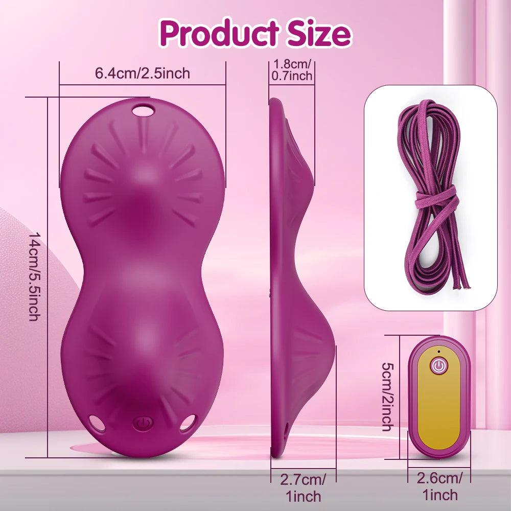 Sex Toys Cushion Vibrator for Women Clitoris Stimulator Dildo Vibrator Anal Vibrator Masturbator Remote Vibration Adult Toys