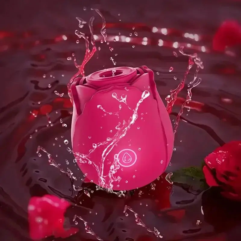 Sucking Rose Vibrator Toy for Women Masturbation Vacuum Stimulator Oral Nipple Clit Sucker Female Sex Toy Goods for Female Adult