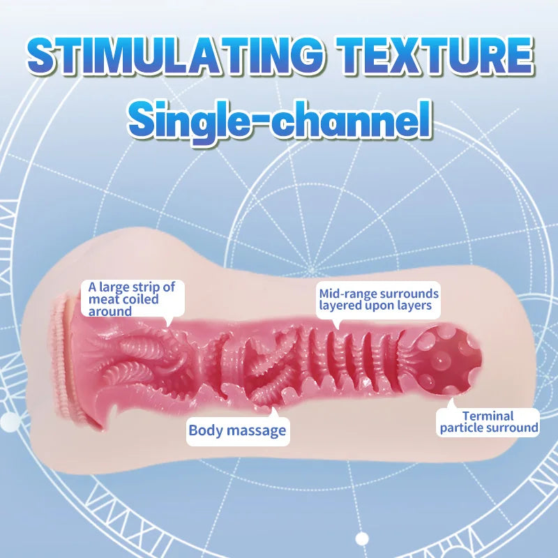 The Slow Play Goddess's refreshing design feels more like a real experience, making it the first choice for male sex toys.