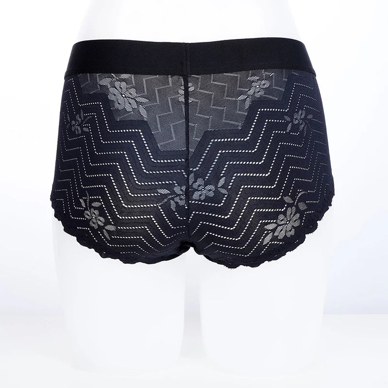 Strap on Harness Panties Underwear Strap-on Strapless Harness Boxers Briefs for Men Women Unisex Lace Strap On Harness Pants