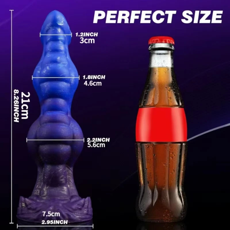 Liquid Silicone Sex Toy Expandable Sex Products for Male and Female Couples Adult Games