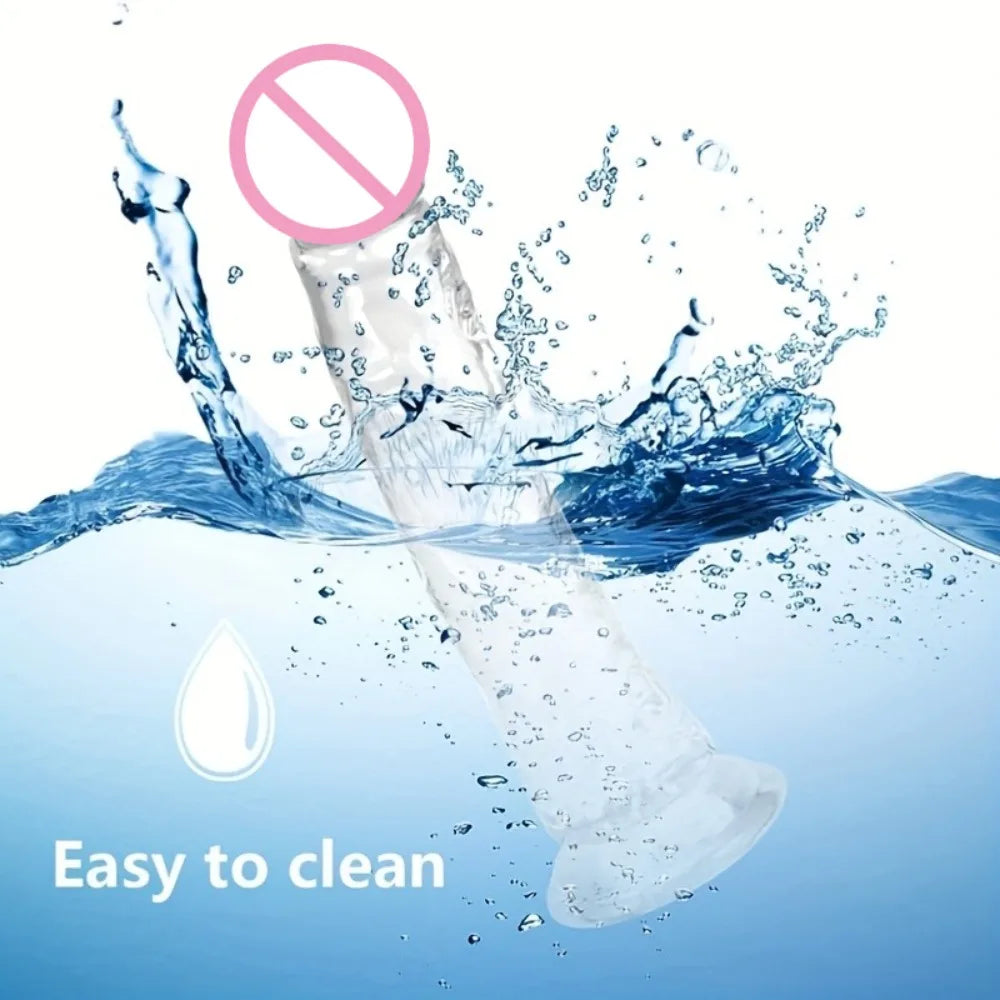 Adult Sex Toys Silicone Realistic Dildo Suction Cup Dick Waterproof Masturbators Soft  Sex Toys for Women Female Massager Porn