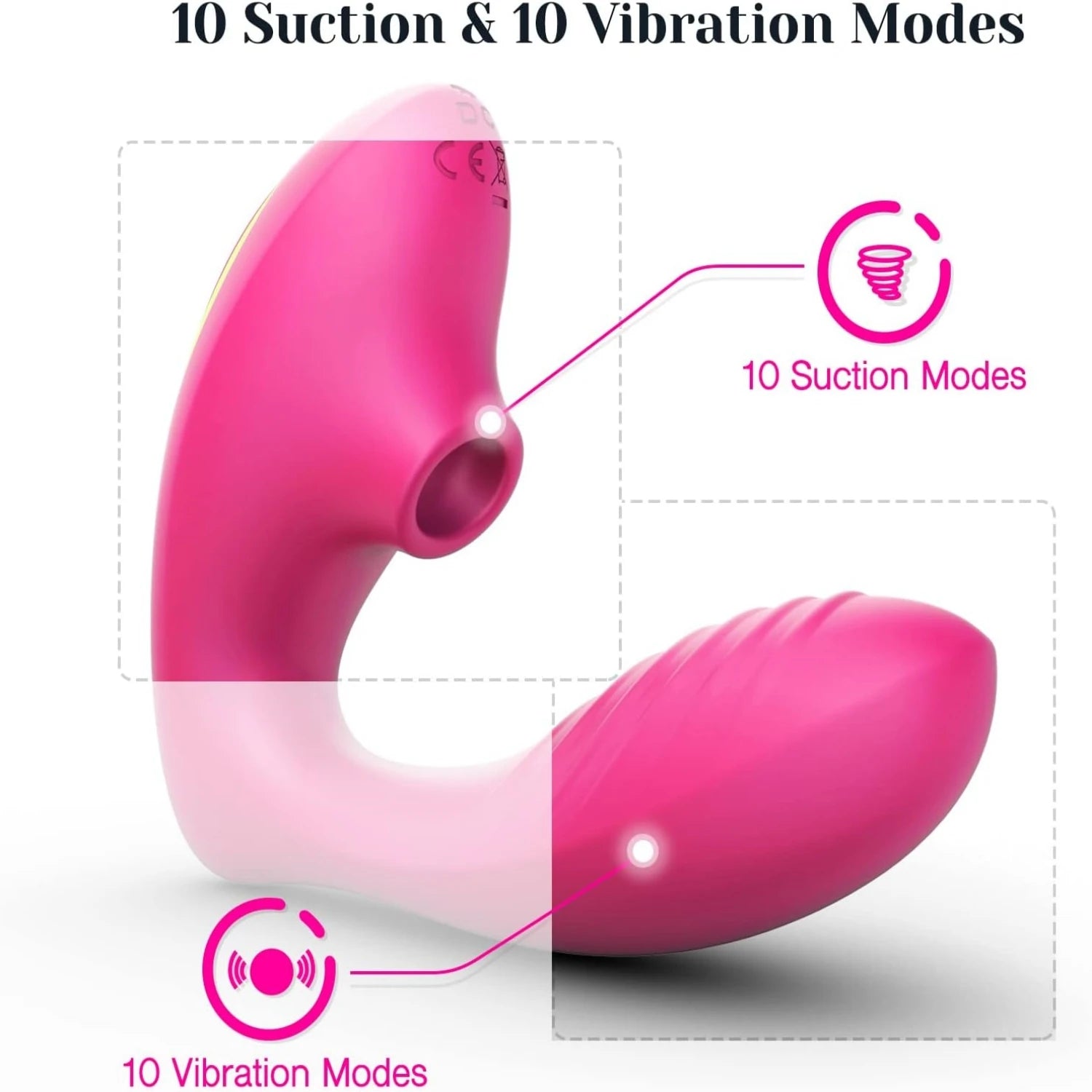 Erotic Wearable Clitoris Sucking Vibrator Dildo G Spot Clitoris Stimulat Vagina Vibrator Sex Toy for Women Adult Couples 18+