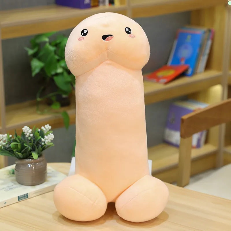 Long Lifelike Penis soft Plush Toy Stuffed Dick Trick Doll Real-life Penis expressions Plush Pillow Sexy Toy Gift Lover