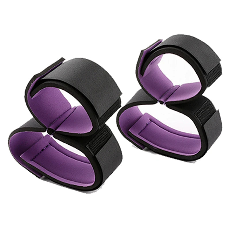 Bdsm Bondage Set Restraint Adult Game Handcuff Neck Collar Wrist Mouth Gag Strap Fetish SM Sex Toy For Woman Couples No Vibrator