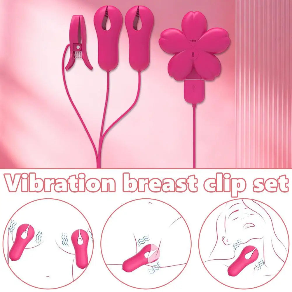 Sex Toys Multi-functional Vibrator - Adult Toys Nipple Clamps Toys Clitoral Stimulator with 10 Vibrating Modes For Women Couples