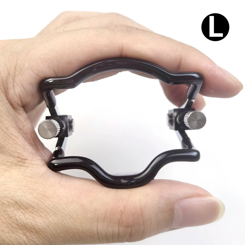 BDSM Stainless Steel Adjustable Mouth Plug Restraint Blowjob Gag Mouth bondage Slave Deep Throat Gags Adult Sex Toys for Couples