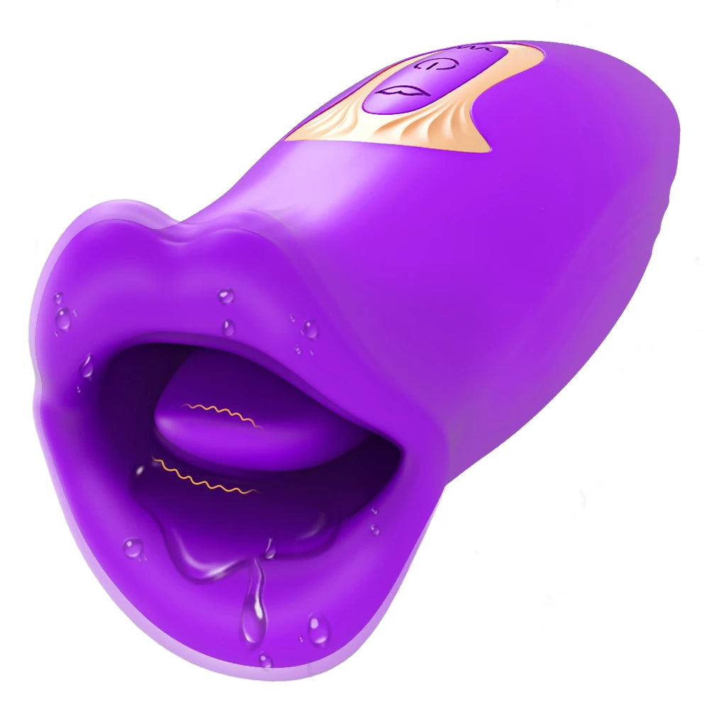 Sex Toy G Spot Vibrator for Women Clitoris Stimulator Dildo Vibrator Tongue Licking Vagina Vibration Masturbator Adult Toys 18+