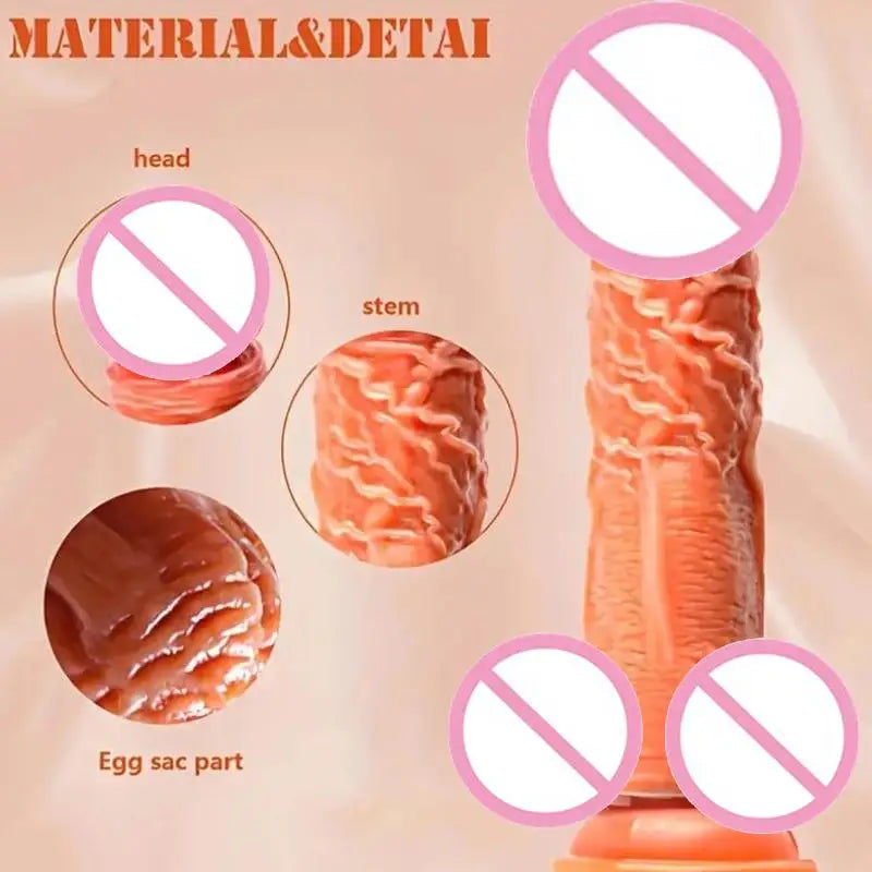 Sex Toys Anal Dildo With Silicone Realistic Dildo Adult Suction Cup Consolador Penis For Women Erotic Masturbators Penetration