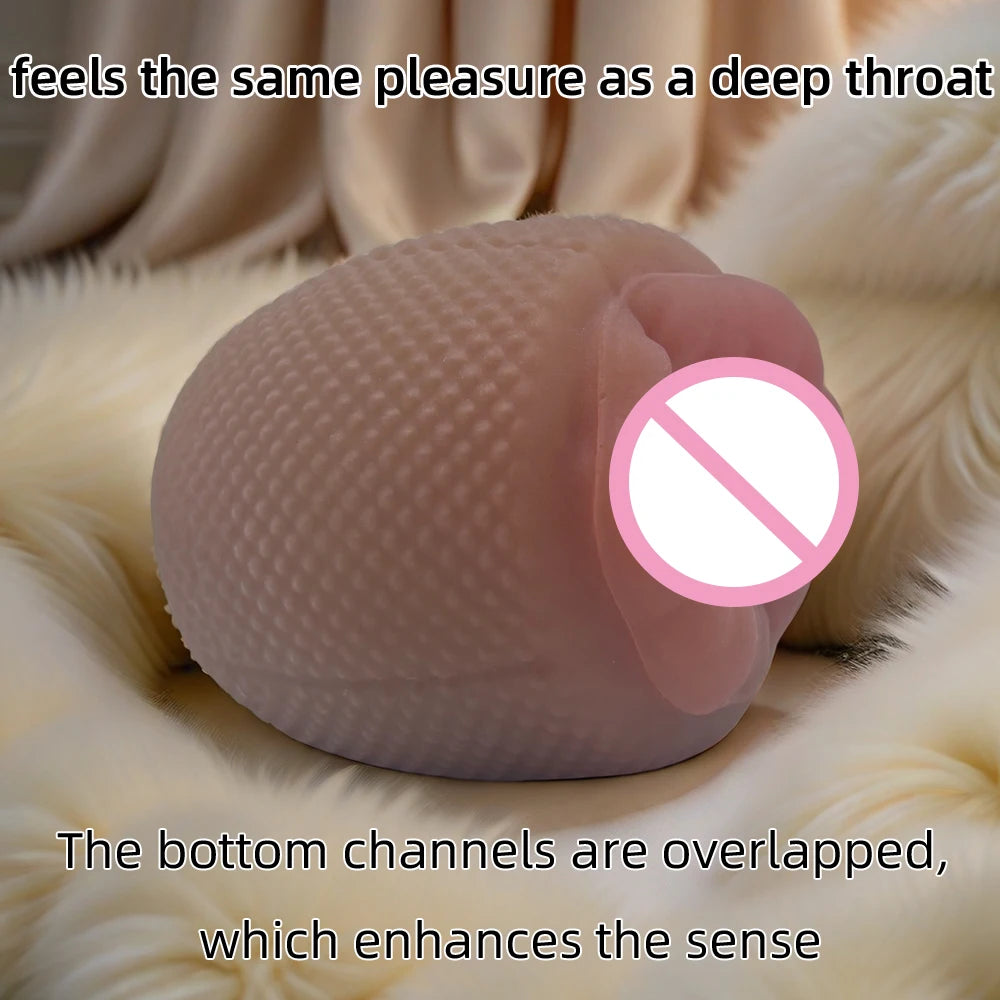 Vagina Sex Toys for Men Realistic 3D Pocket Pussy Real Vagina Sex Toys Oral Blowjob Toy Adult Product Male Masturbators Cup