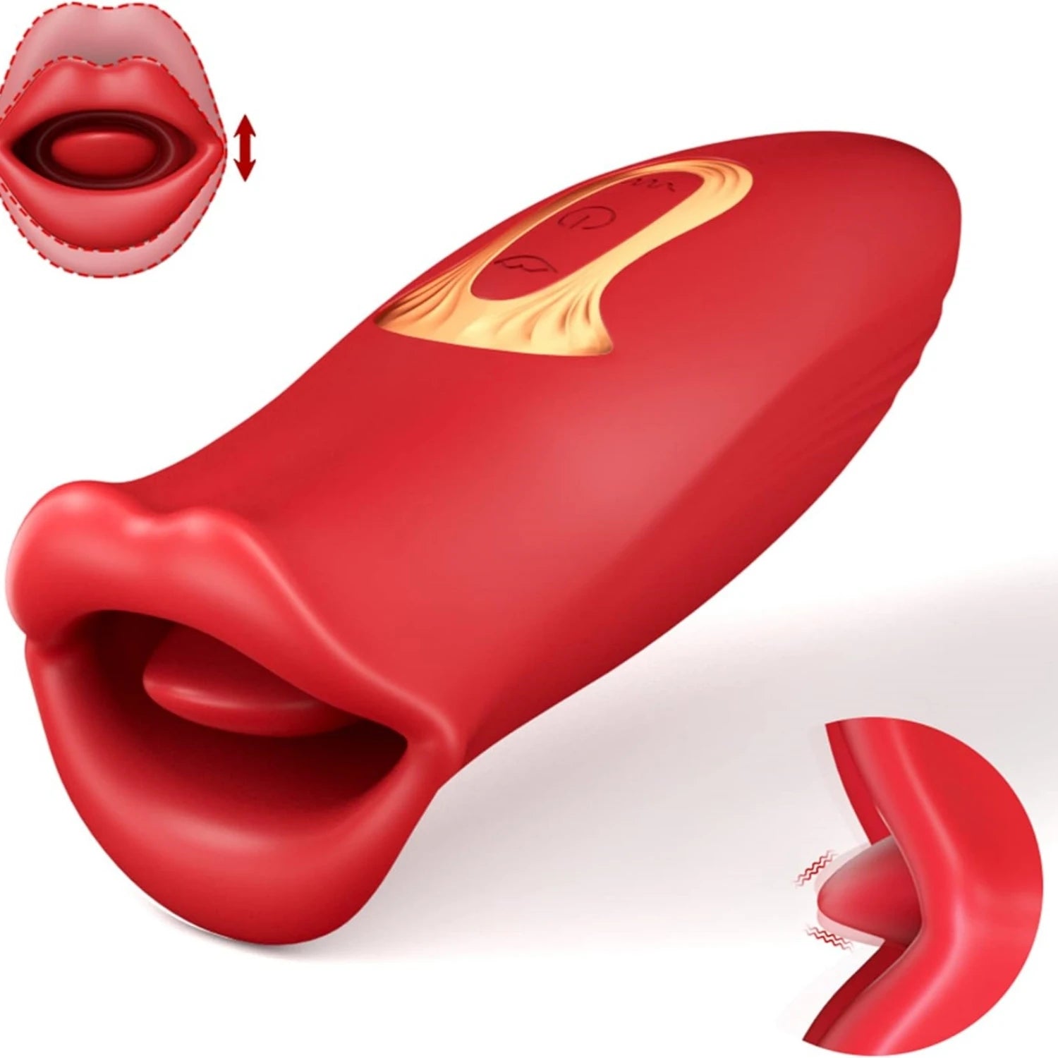 Sex Toys For Women Dildo Vibrator Tongue Licking Sucking G Spot Vibrator Nipple Clit Vibrations Stimulator Female Masturbation