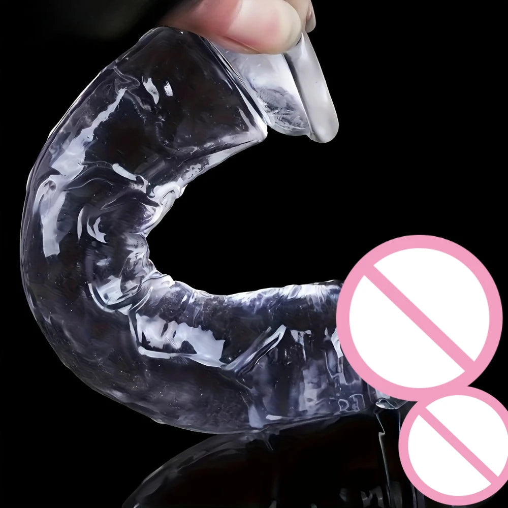 Adult Sex Toys Silicone Realistic Dildo Suction Cup Dick Waterproof Masturbators Soft  Sex Toys for Women Female Massager Porn