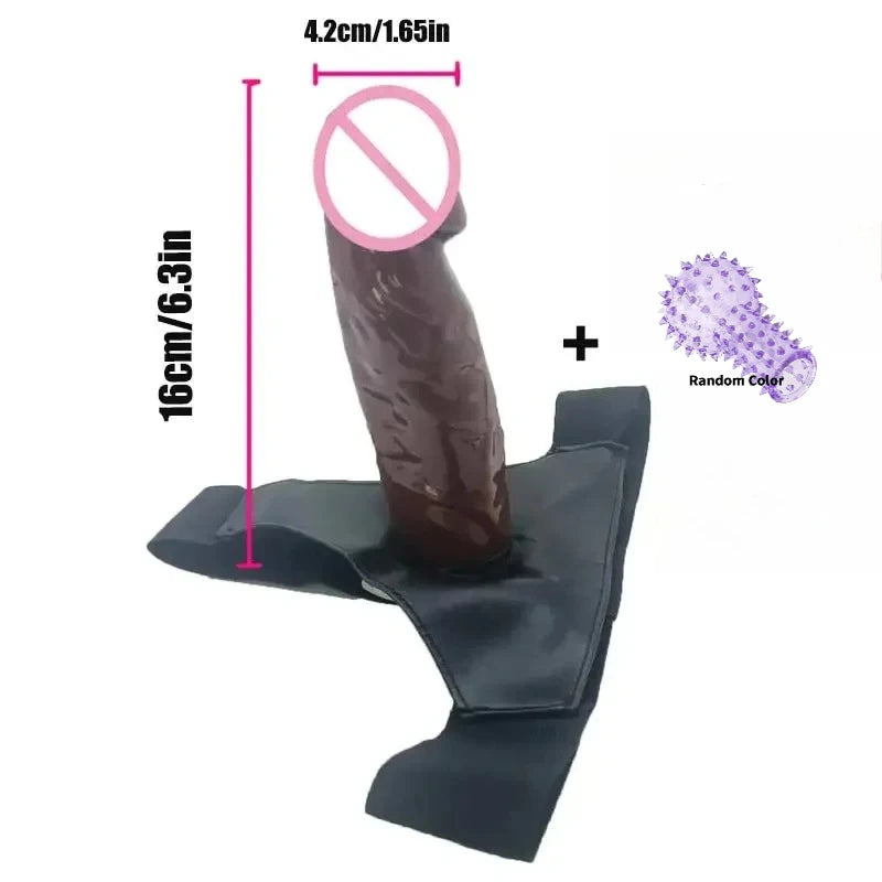 Strap On Dildos Anal Penis Hollow Double Penis double Strapon Harness Belt for Man adult Sex Toys For Woman Gay Wearable Lesbian