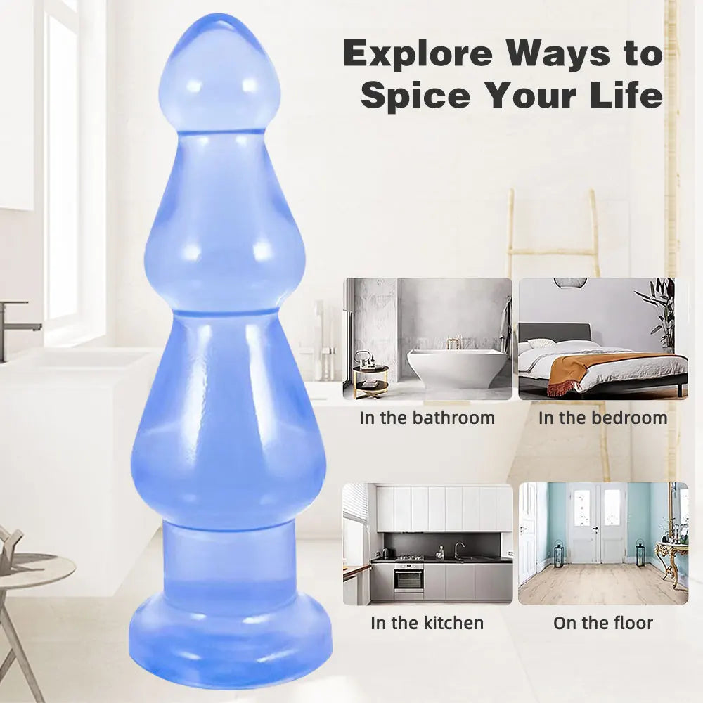 Anal Plug Sex Toys with Powerful Sucker for Men Women Gay Masturbation Tool Anal Toy Anal Beads Pussy Sex Toys for Couple