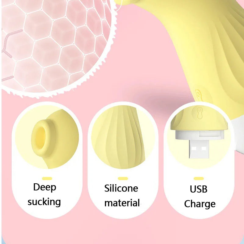 Sexy Seahorse Sex Sucking Toys For Women Vibrators Nipple Sucker Clitoris Sucks Vaginal Anal Stimulator Female Masturbator